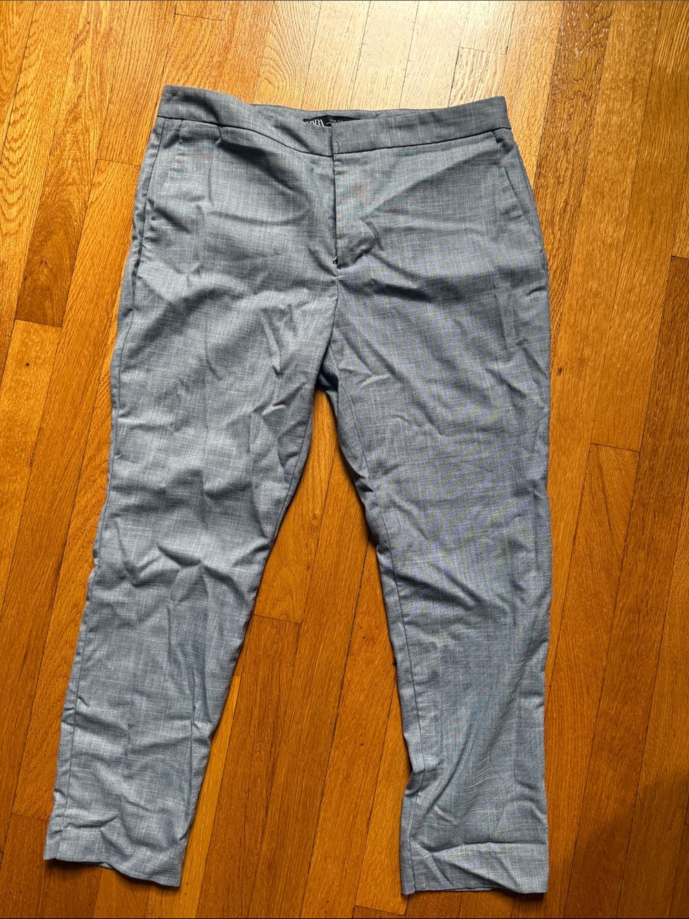 Zara women’s Light blue/gray Trousers size 8